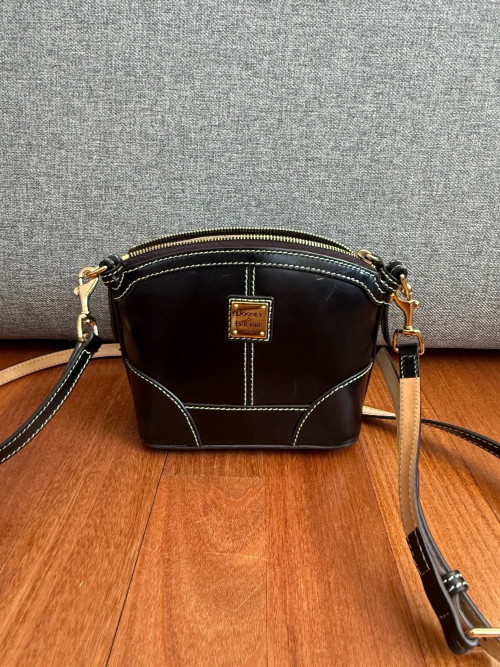 Dooney & Bourke Selleria Mini Domed Crossbody Black